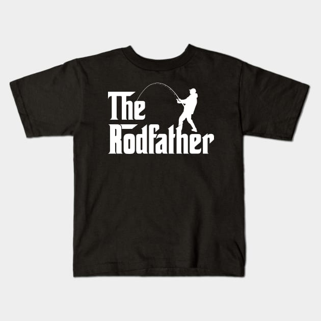 The Rodfather Kids T-Shirt by DragonTees